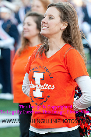 Michigan State Spartans at Illinois Fighting Illini, Saturday, October 26, 2013 - Marching Illini Photos