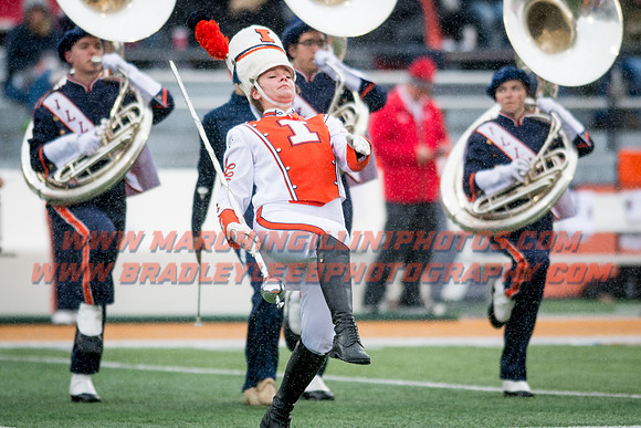 Wisconsin Badgers at Illinois Fighting Illini, Saturday, October 28, 2017 - Marching Illini Photos