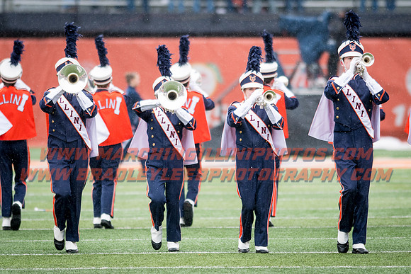 Wisconsin Badgers at Illinois Fighting Illini, Saturday, October 28, 2017 - Marching Illini Photos