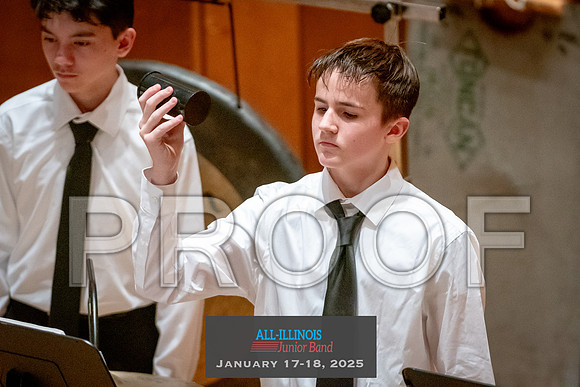 2025 All-Illinois Junior Band January 17-18, 2025
