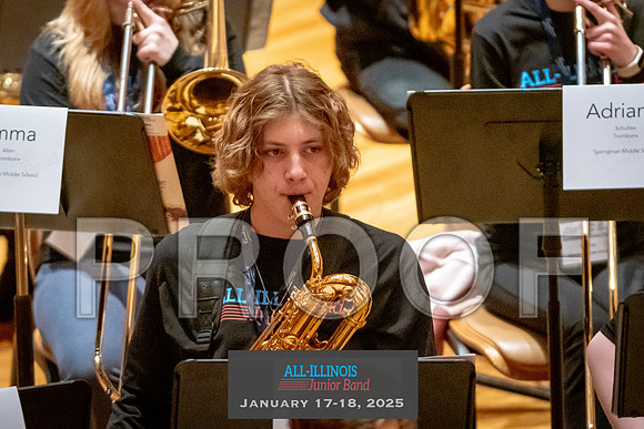 2025 All-Illinois Junior Band January 17-18, 2025