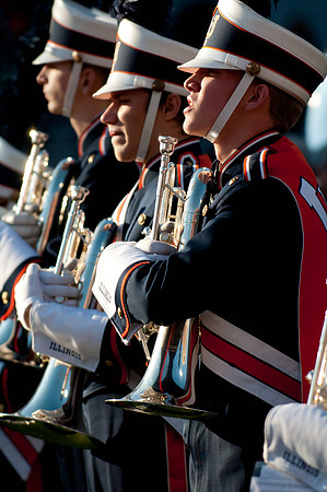 Northwestern Wildcats at Illinois Fighting Illini, Saturday, November 30, 2013 - Marching Illini Photos