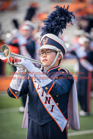 Rutgers Scarlett Knights at Illinois Fighting Illini, Saturday, October 14, 2017 - Marching Illini Photos