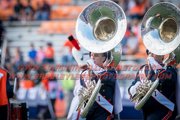 Rutgers Scarlett Knights at Illinois Fighting Illini, Saturday, October 14, 2017 - Marching Illini Photos