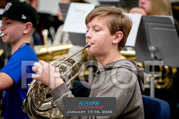 2025 All-Illinois Junior Band January 17-18, 2025