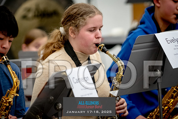 2025 All-Illinois Junior Band January 17-18, 2025