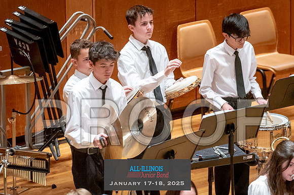 2025 All-Illinois Junior Band January 17-18, 2025