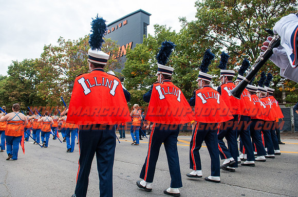 Wisconsin at Illinois, Saturday, Oct. 24, 2015 - Marching Illini Photos