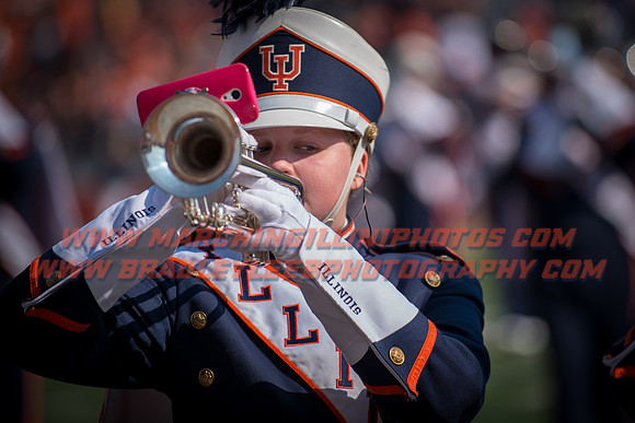 Rutgers Scarlett Knights at Illinois Fighting Illini, Saturday, October 14, 2017 - Marching Illini Photos