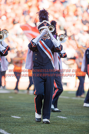 Purdue Boilermakers at Illinois Fighting Illini, Saturday, October 8, 2016 - Marching Illini Photos