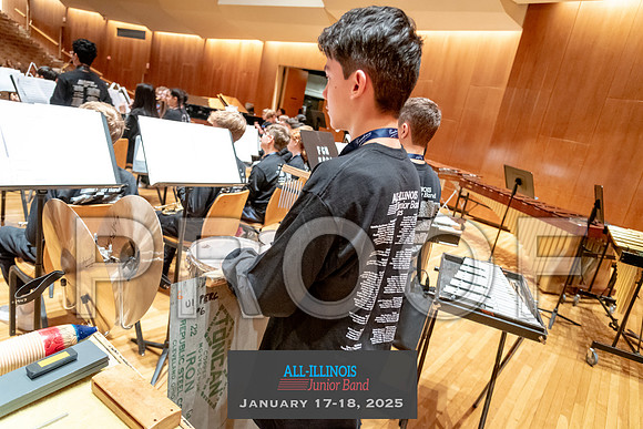 2025 All-Illinois Junior Band January 17-18, 2025