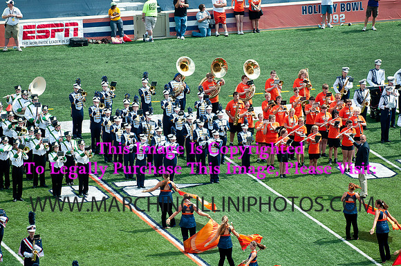 Cincinnati Bearcats at Illinois Fighting Illini, Saturday, September 7, 2013 - Marching Illini Photos