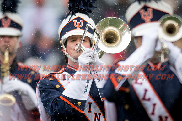 Wisconsin Badgers at Illinois Fighting Illini, Saturday, October 28, 2017 - Marching Illini Photos