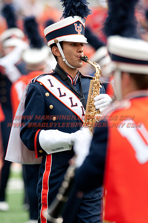 Youngstown State at Illinois, Saturday, August 30, 2014 - Marching Illini Photos