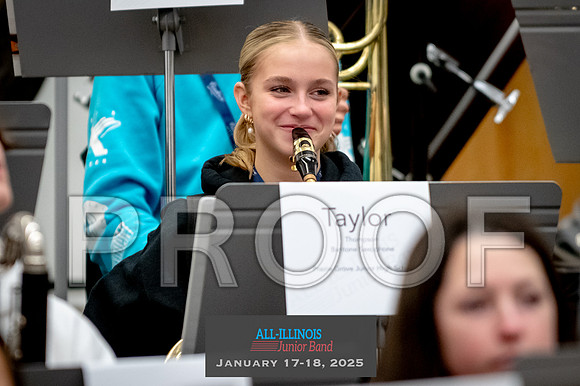 2025 All-Illinois Junior Band January 17-18, 2025