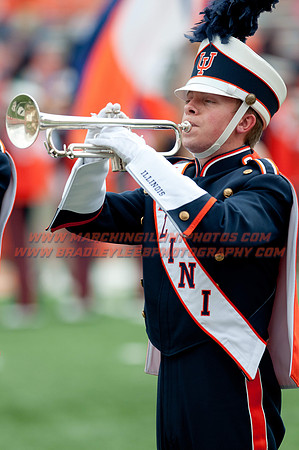 Youngstown State at Illinois, Saturday, August 30, 2014 - Marching Illini Photos