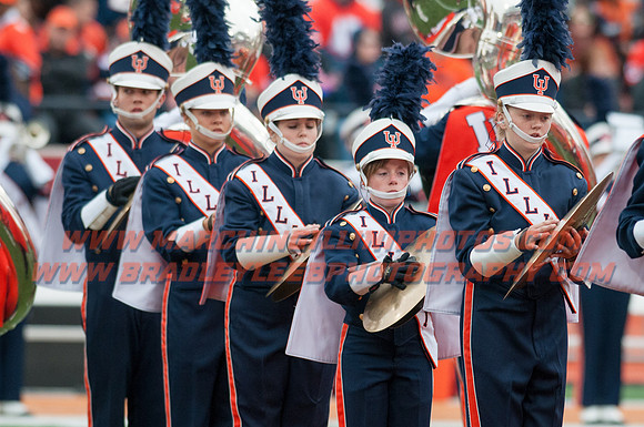 Nebraska at Illinois Oct. 3, 2015 - MI Drum Line 009