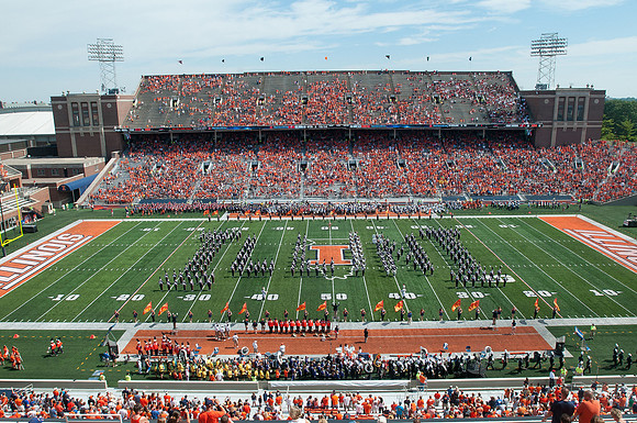 Cincinnati Bearcats at Illinois Fighting Illini, Saturday, September 7, 2013 - Marching Illini Photos