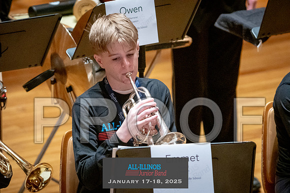 2025 All-Illinois Junior Band January 17-18, 2025