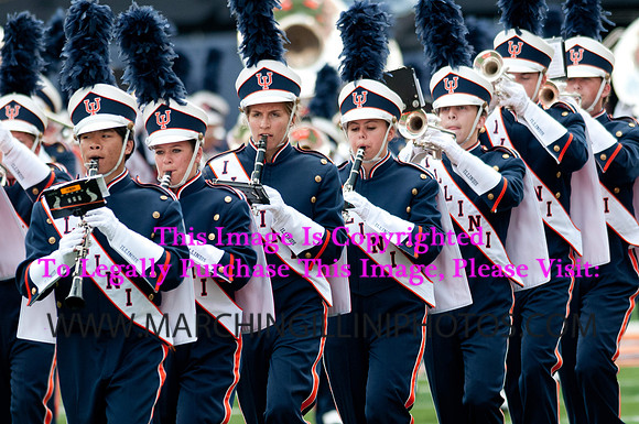 Youngstown State at Illinois, Saturday, August 30, 2014 - Marching Illini Photos