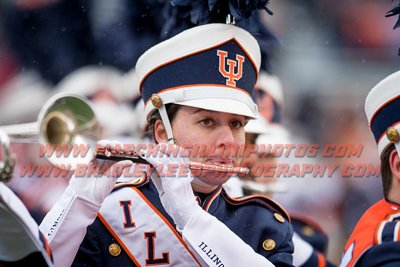 Wisconsin Badgers at Illinois Fighting Illini, Saturday, October 28, 2017 - Marching Illini Photos