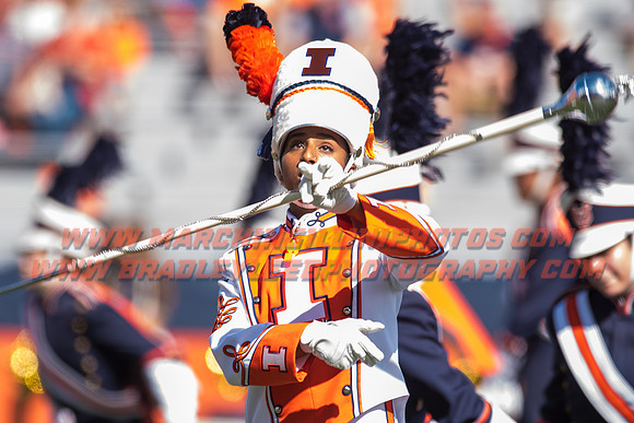 Western Michigan Broncos at Illinois Fighting Illini, Saturday, September 17, 2016 - Marching Illini Photos