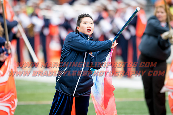 Wisconsin Badgers at Illinois Fighting Illini, Saturday, October 28, 2017 - Marching Illini Photos