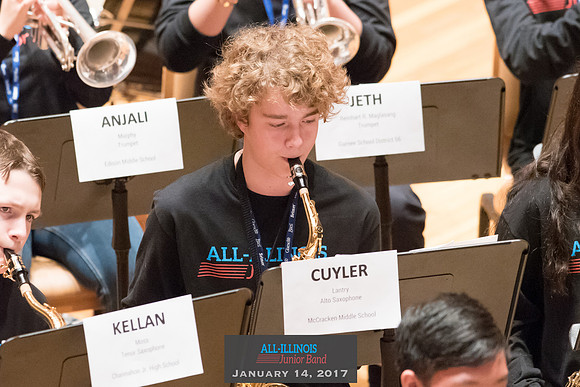 2017 All-Illinois Junior BandJanuary 13-14, 2017University of Illinois campuswww.BradleyLeebPhotography.com