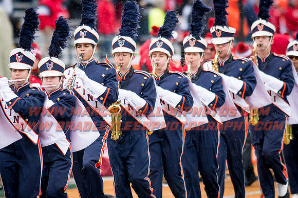 Wisconsin Badgers at Illinois Fighting Illini, Saturday, October 28, 2017 - Marching Illini Photos