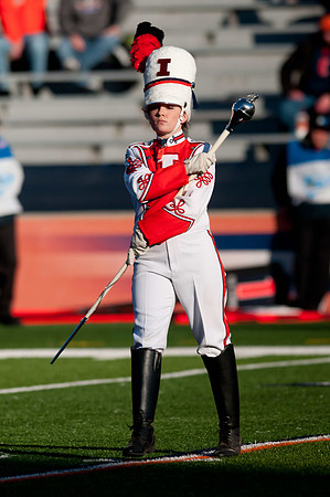 Northwestern Wildcats at Illinois Fighting Illini, Saturday, November 30, 2013 - Marching Illini Photos