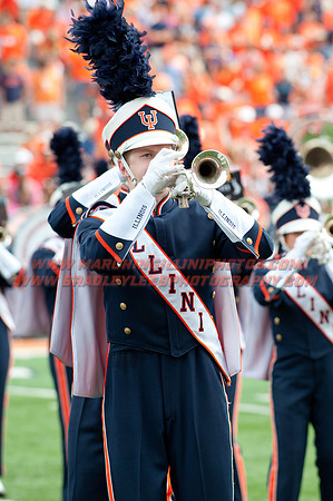 Youngstown State at Illinois, Saturday, August 30, 2014 - Marching Illini Photos