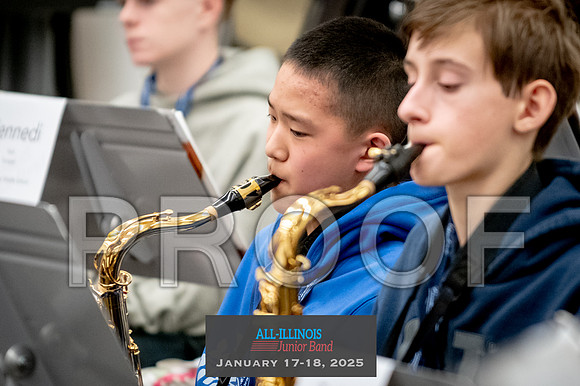 2025 All-Illinois Junior Band January 17-18, 2025