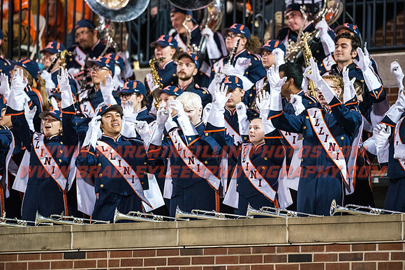 North Carolina at Illinois Fighting Illini, Saturday, September 10, 2016 - Marching Illini Photos